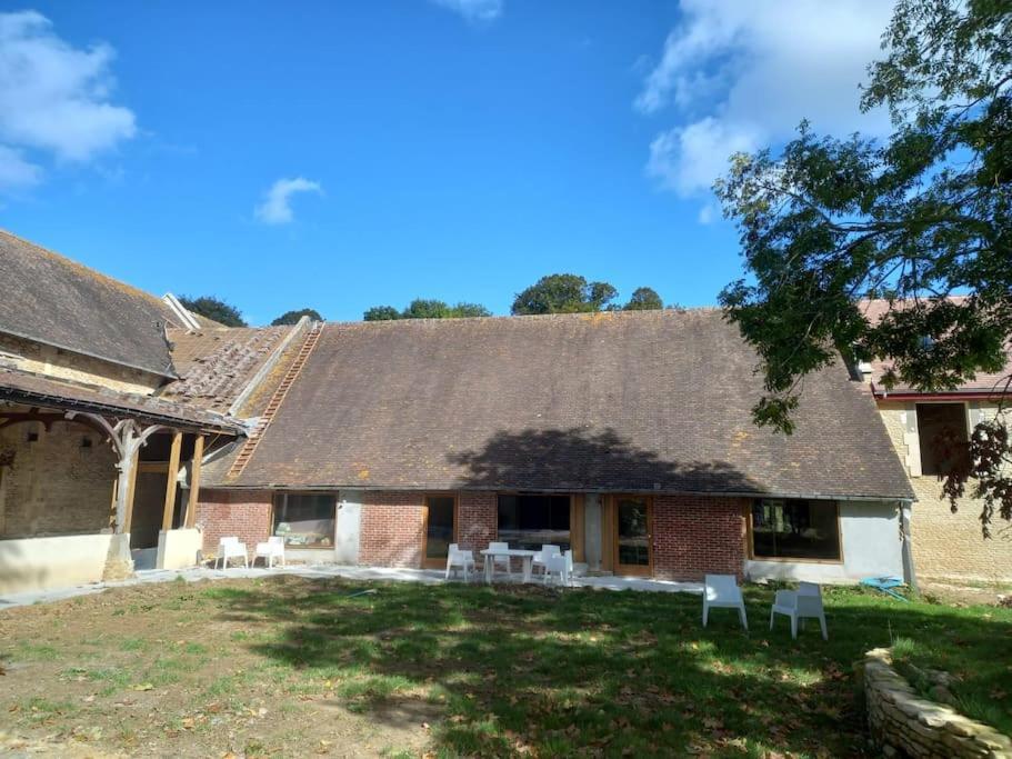 La Bergerie De Beneauville 7 Personnes Bavent Bagian luar foto