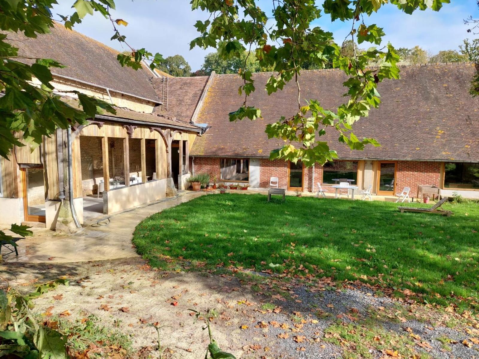 La Bergerie De Beneauville 7 Personnes Bavent Bagian luar foto